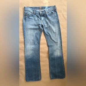 7 for all mankind Jeans women 28 EUC Y2K style made